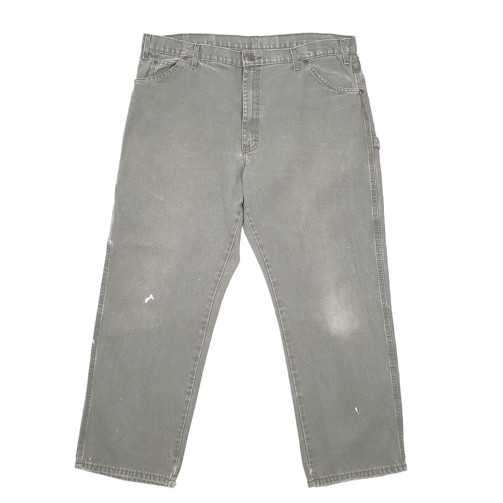 Mens Khaki Dickies  Carpenter Trousers