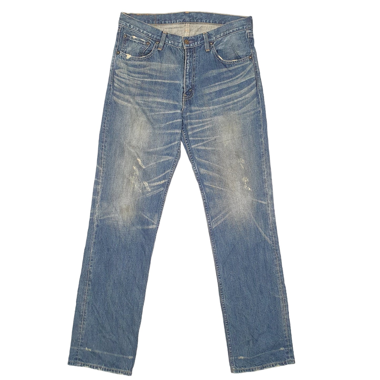 Mens Blue Levis  502 JeansW34 L33