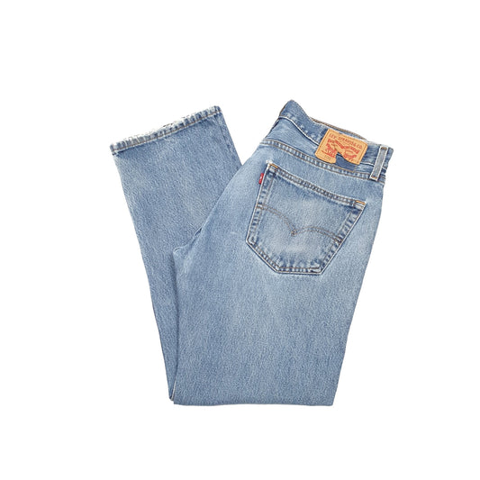 Levis 505 Regular Fit Jeans W34 L29 Blue