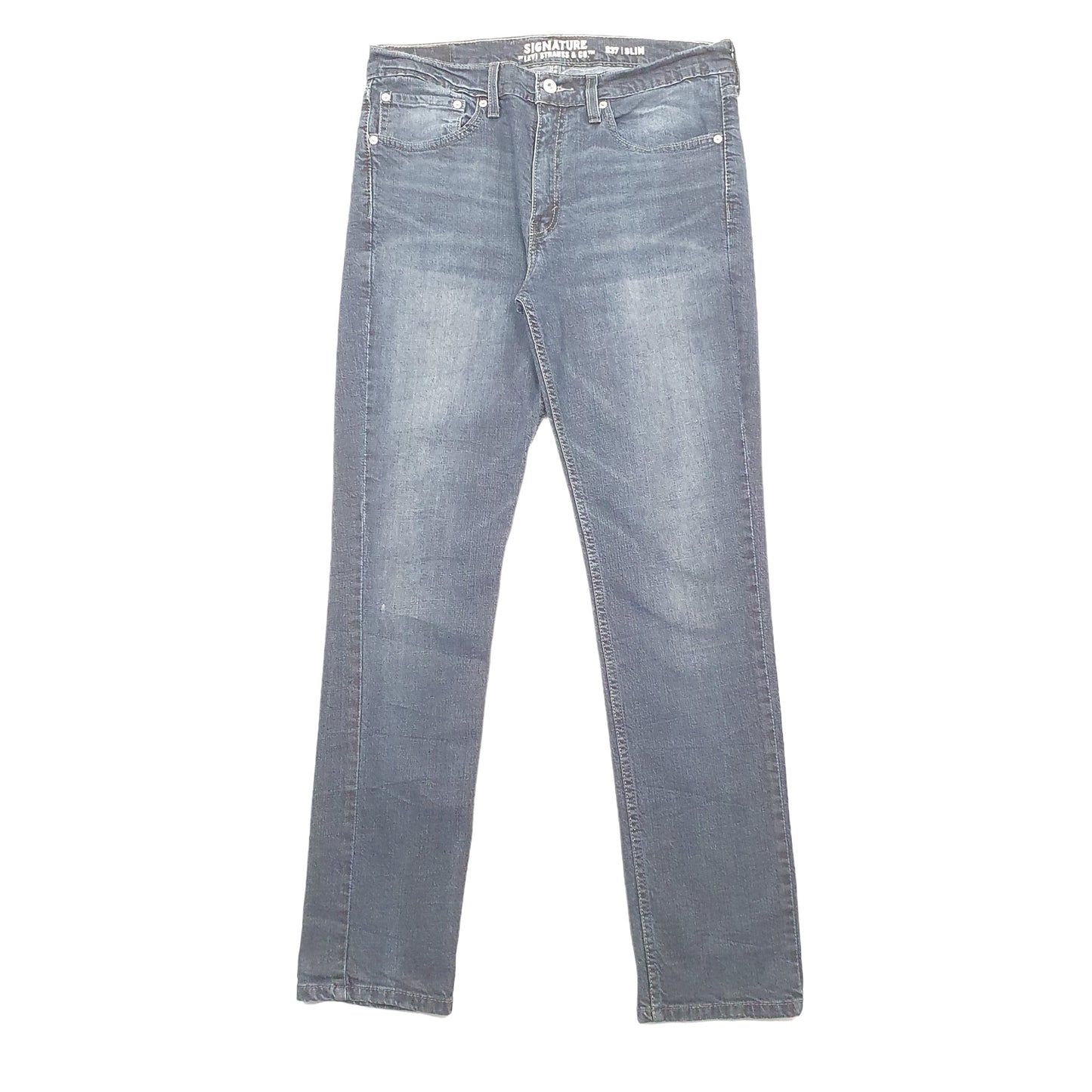 Levis Signature Regular Fit Jeans W34 L32 Blue