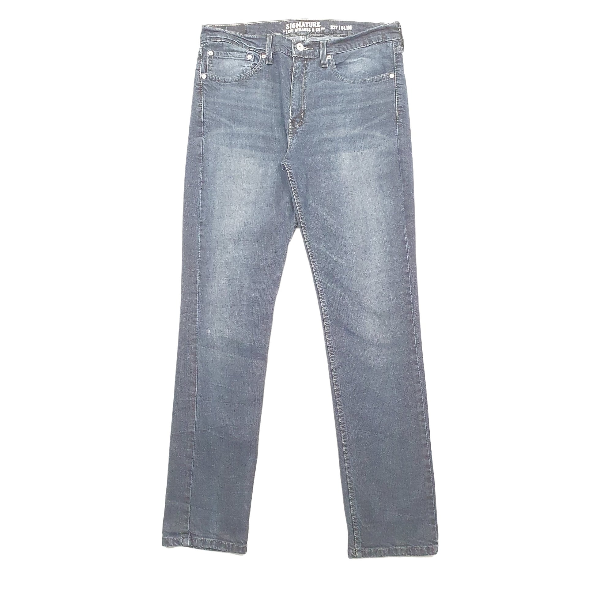 Levis Signature Regular Fit Jeans W34 L32 Blue