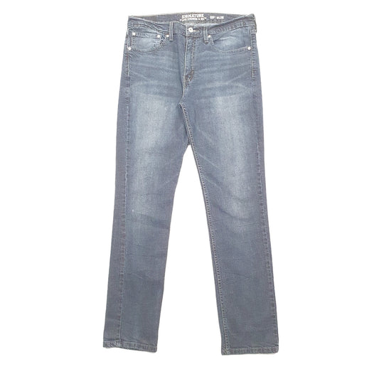 Levis Signature Regular Fit Jeans W34 L32 Blue