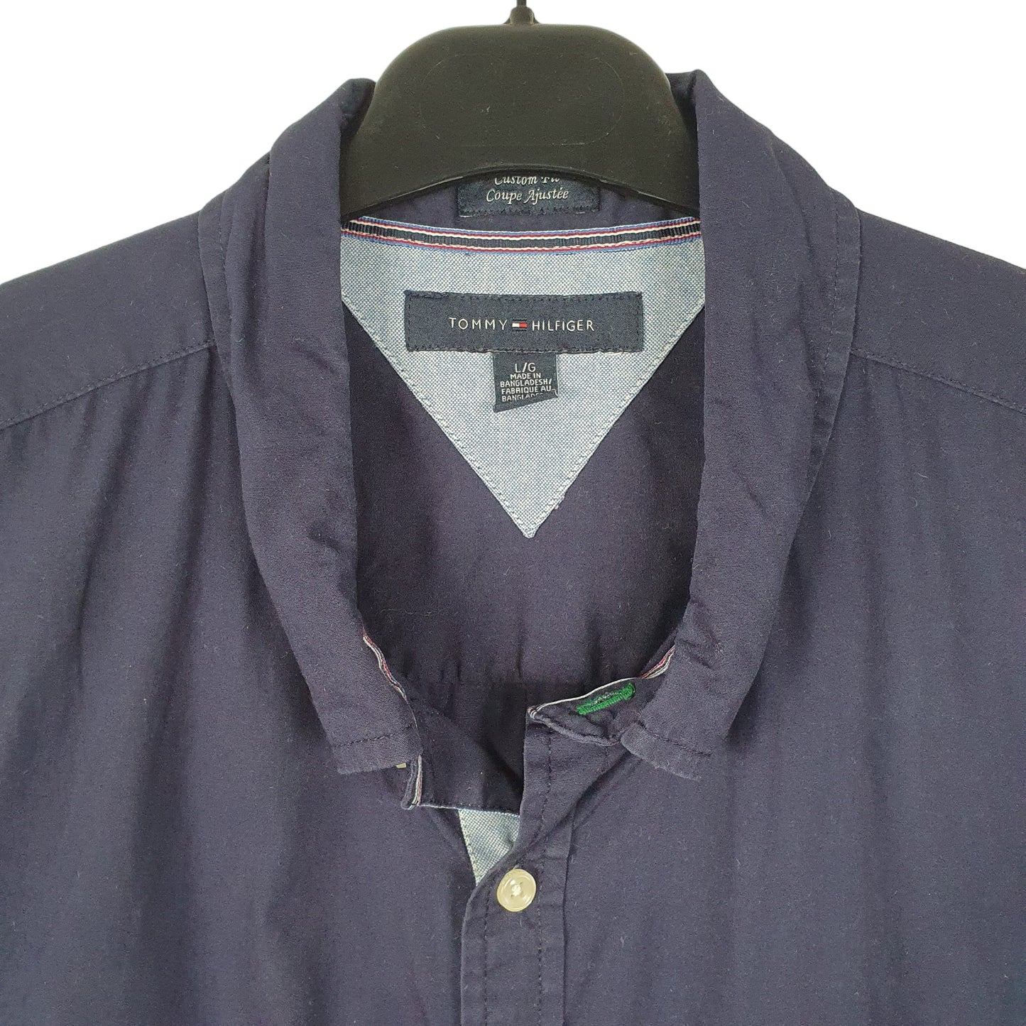 Tommy Hilfiger Long Sleeve Regular Fit Shirt Navy