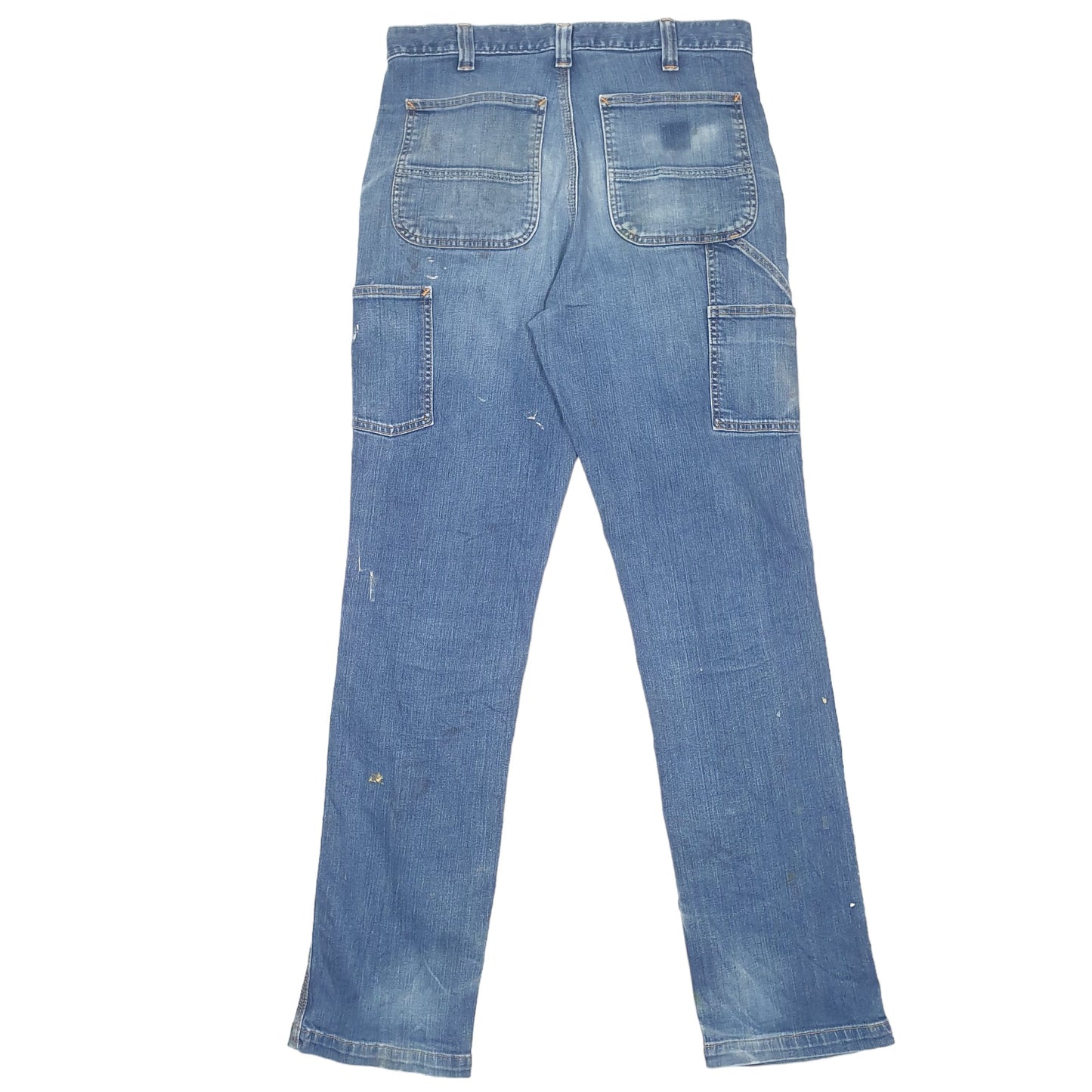 Mens Blue Carhartt Relaxed Flex Carpenter JeansW34 L34