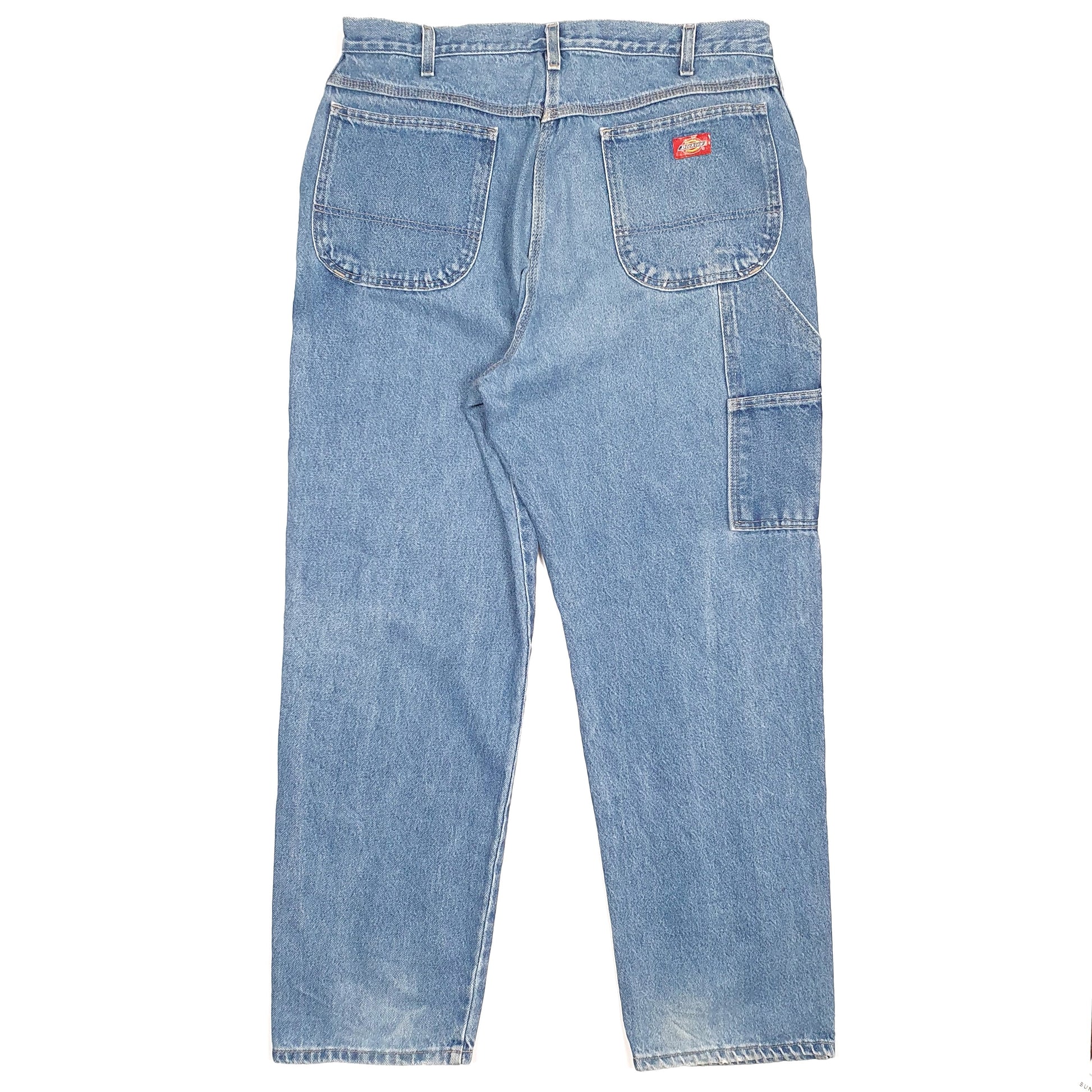 Dickies Casual Loose Fit Carpenter Jeans W38 L30 Blue