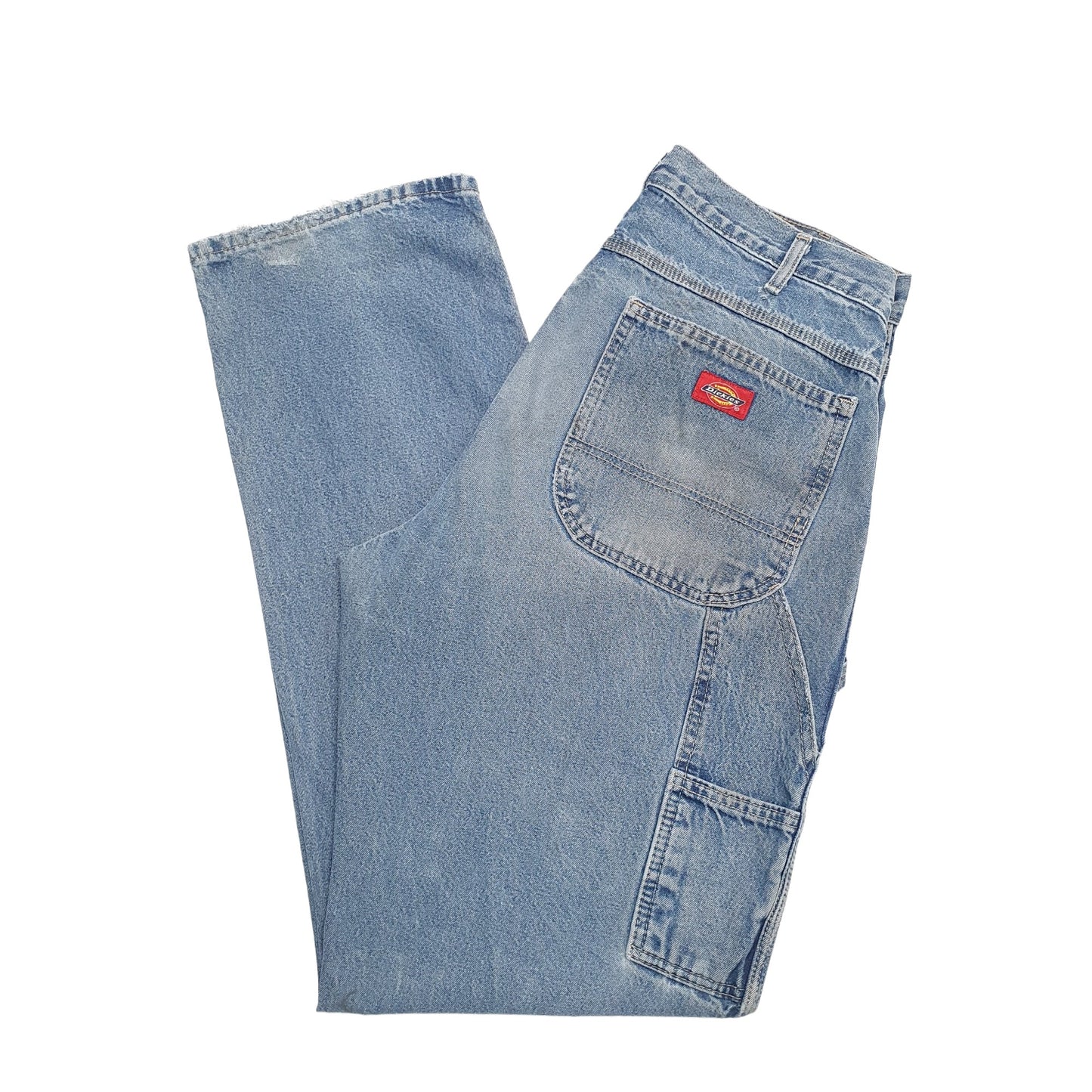 Mens Blue Dickies  Carpenter Trousers