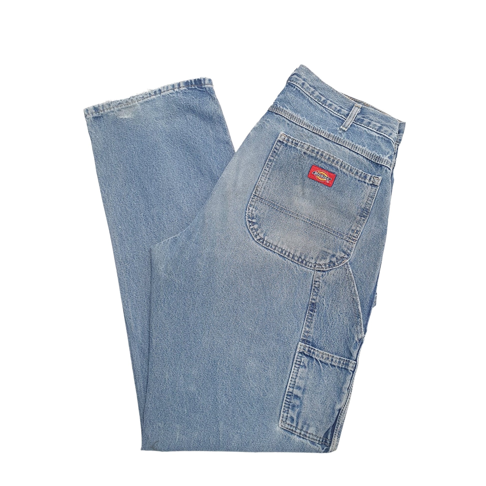 Mens Blue Dickies  Carpenter Trousers