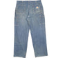 Carhartt Casual Loose Fit Carpenter Jeans W38 L32 Blue
