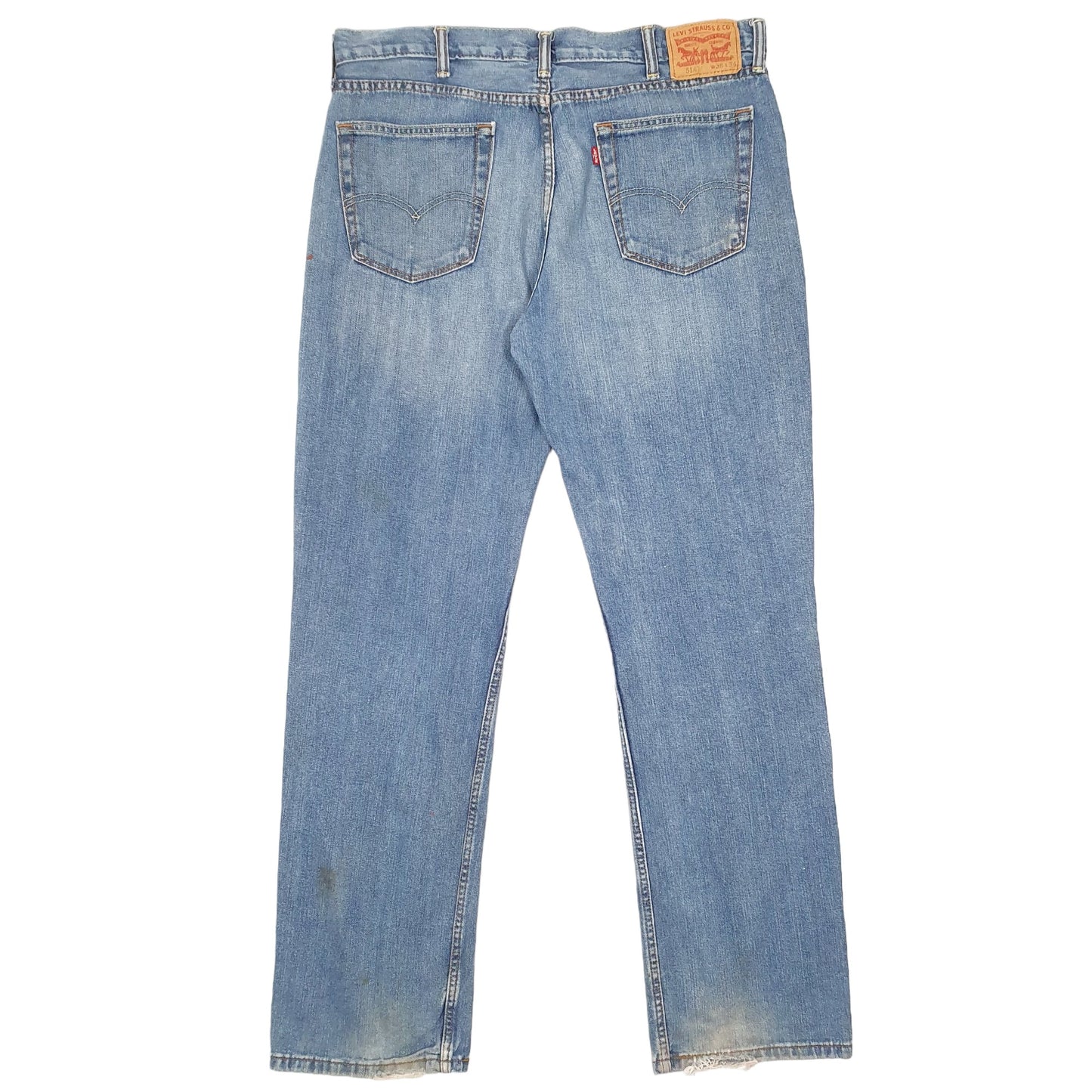 Mens Blue Levis  514 JeansW38 L34