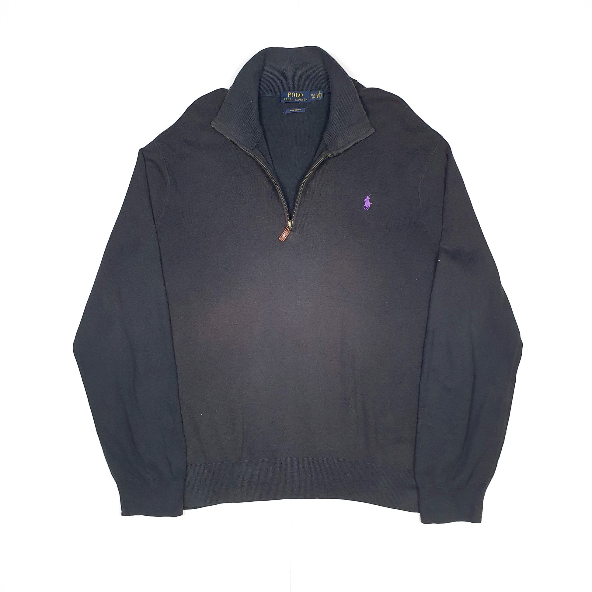 Black Polo Ralph Lauren Quarter Zip Jumper