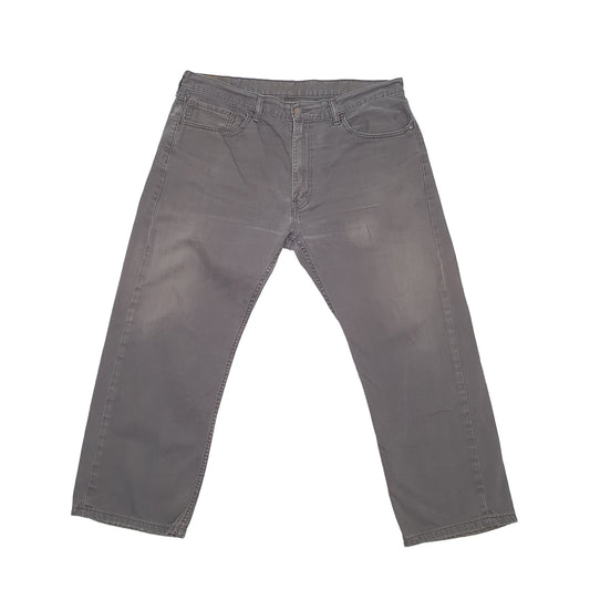 Levis 505 Regular Fit Jeans W38 L26 Grey