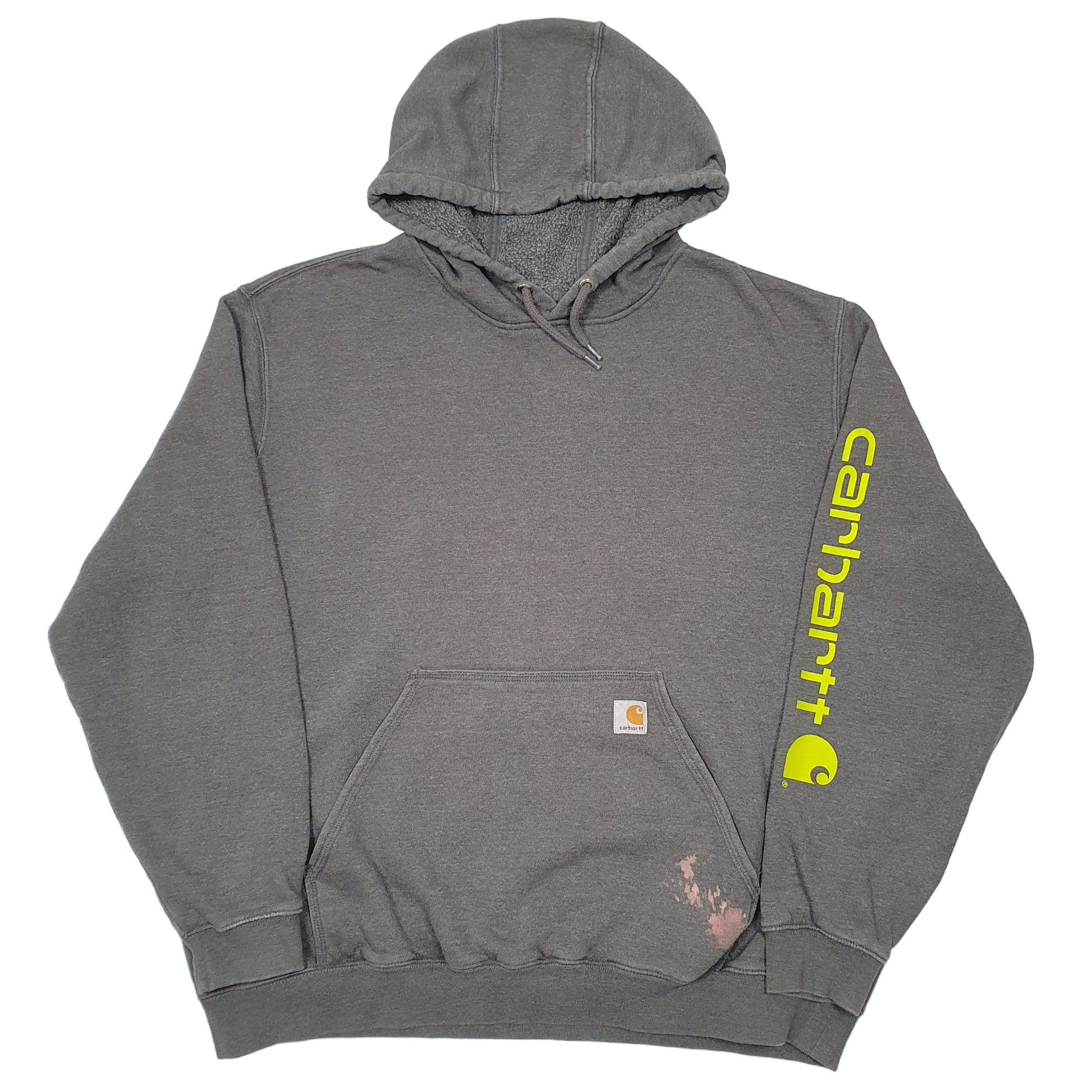  Grey Carhartt Work Wear Hoodie Jumper