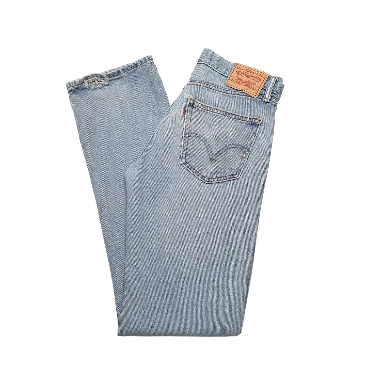 Levis 505 Regular Fit Jeans W33 L35 Blue