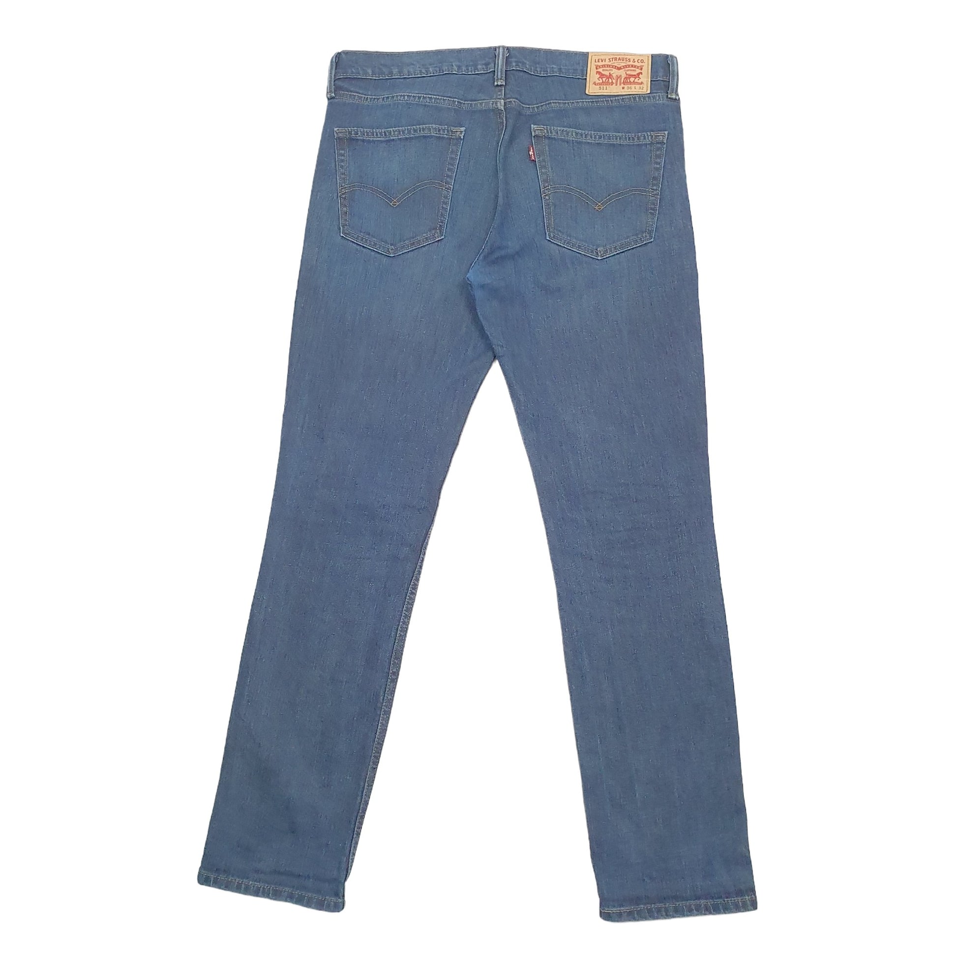 Levis 511 Slim Fit Jeans W36 L32 Blue