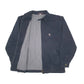 Mens GANT Fleece Lined Harrington Jacket Navy