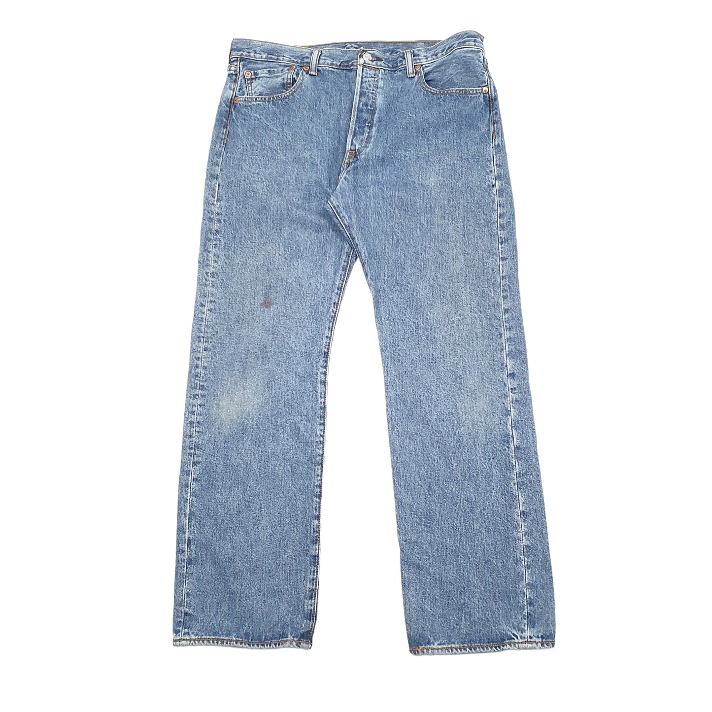 Levis Straight Straight Fit Jeans W36 L29 Blue