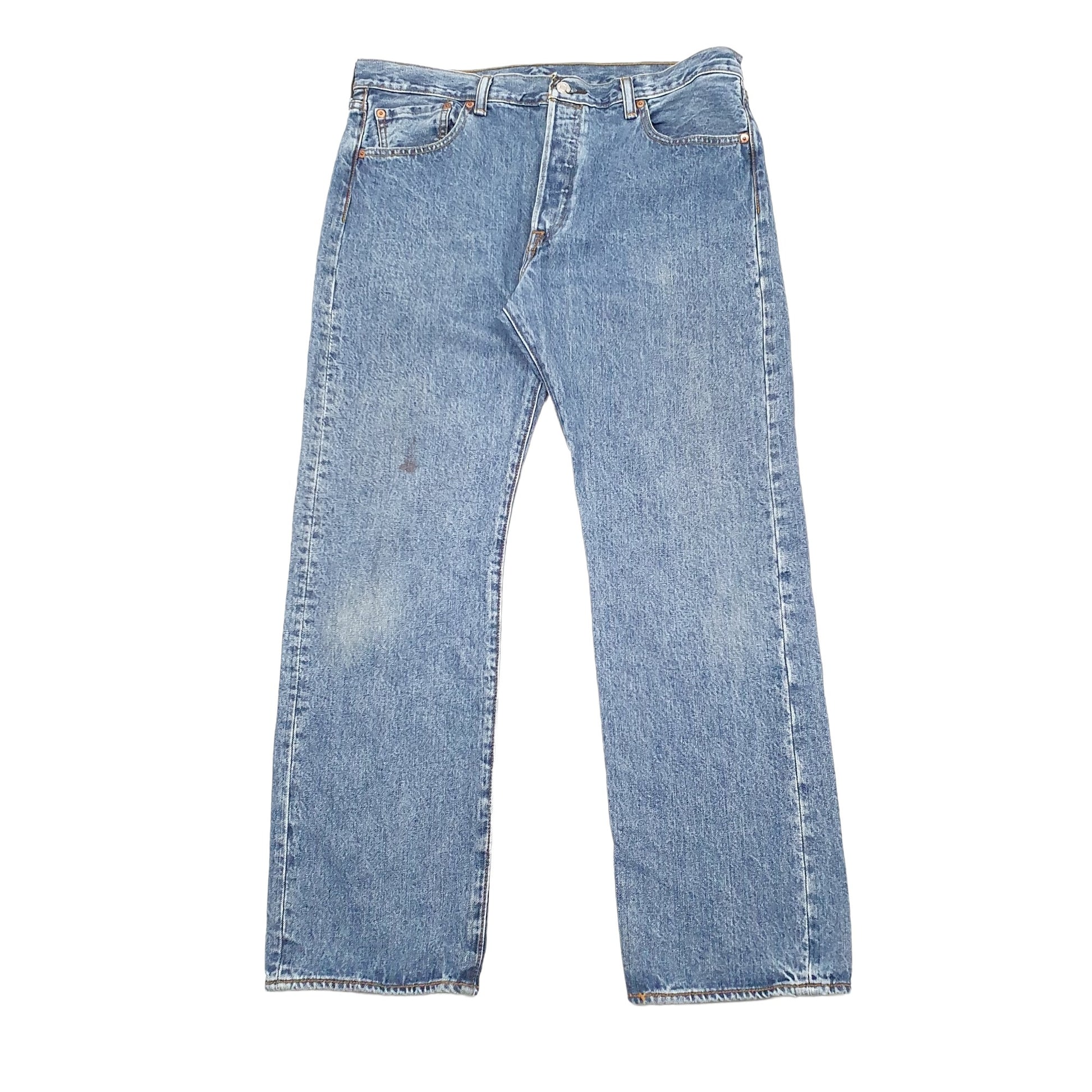 Levis Straight Straight Fit Jeans W36 L29 Blue