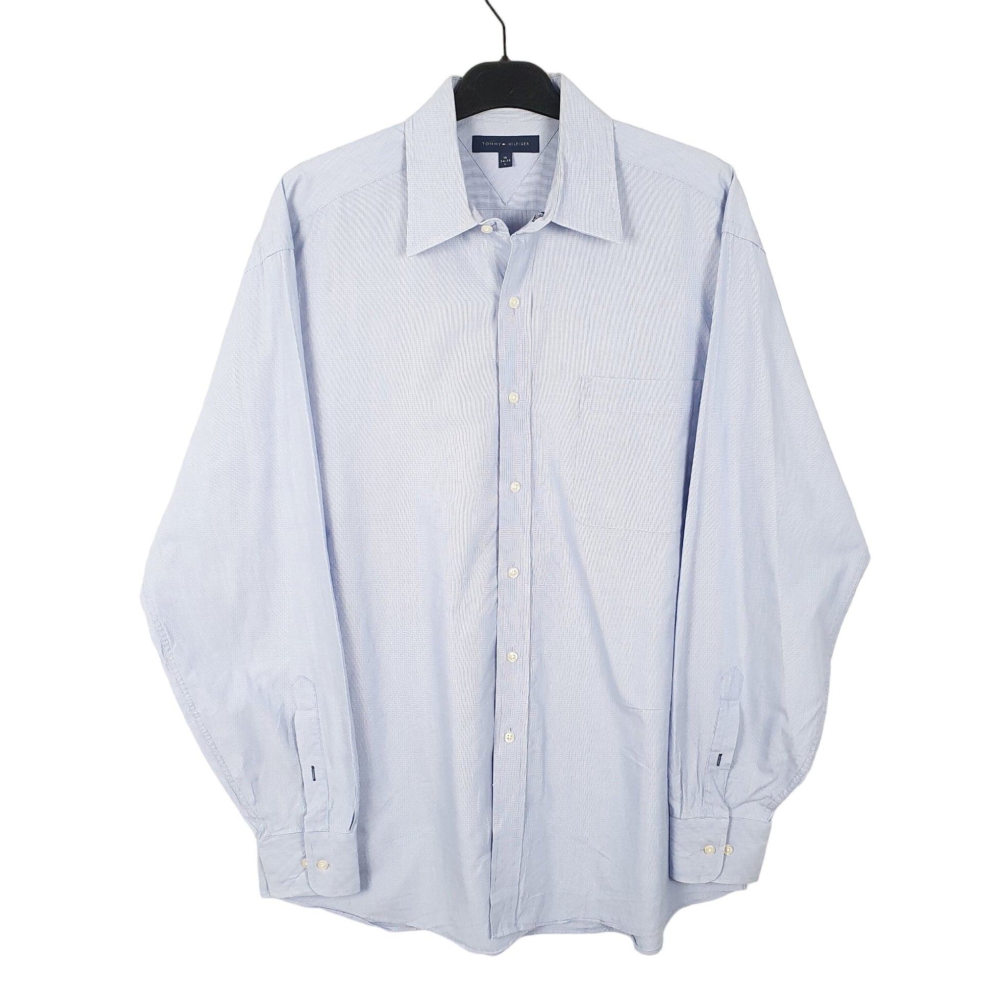 Tommy Hilfiger Long Sleeve Regular Fit Shirt Blue