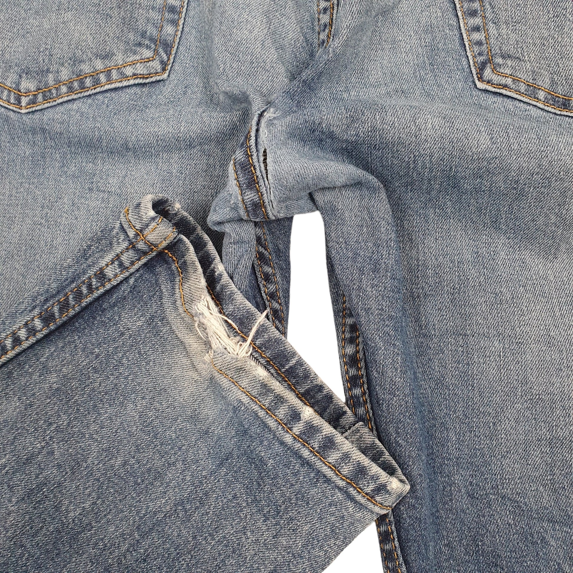 Levis 502 Regular Fit Tapered Jeans W36 L32 Blue