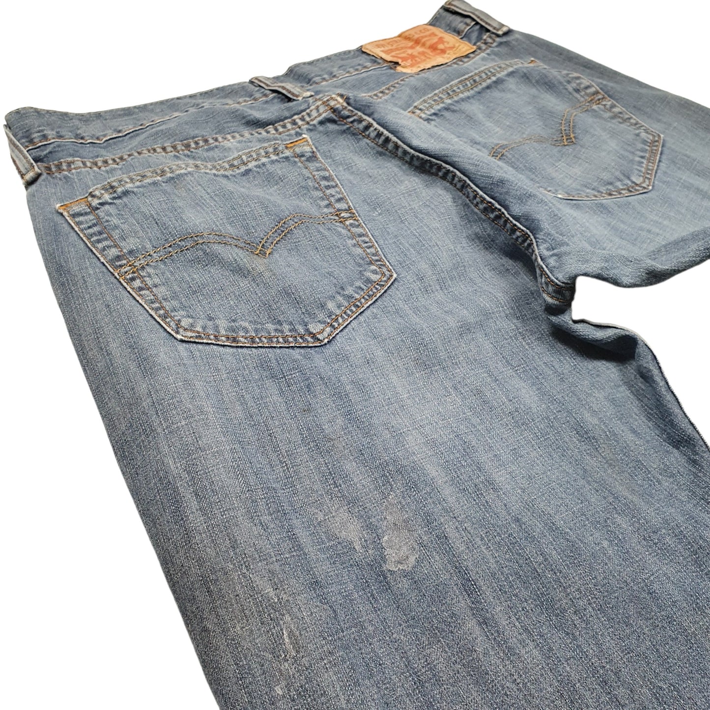 Levis 527 Bootcut Fit Jeans W32 L30 Blue