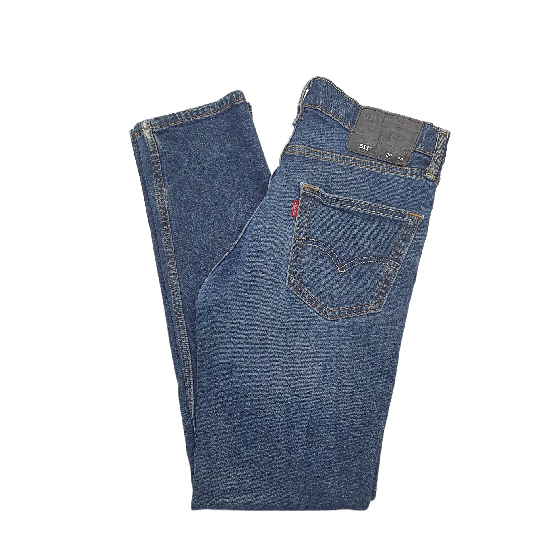Levis 511 Slim Fit Jeans W29 L30 Blue