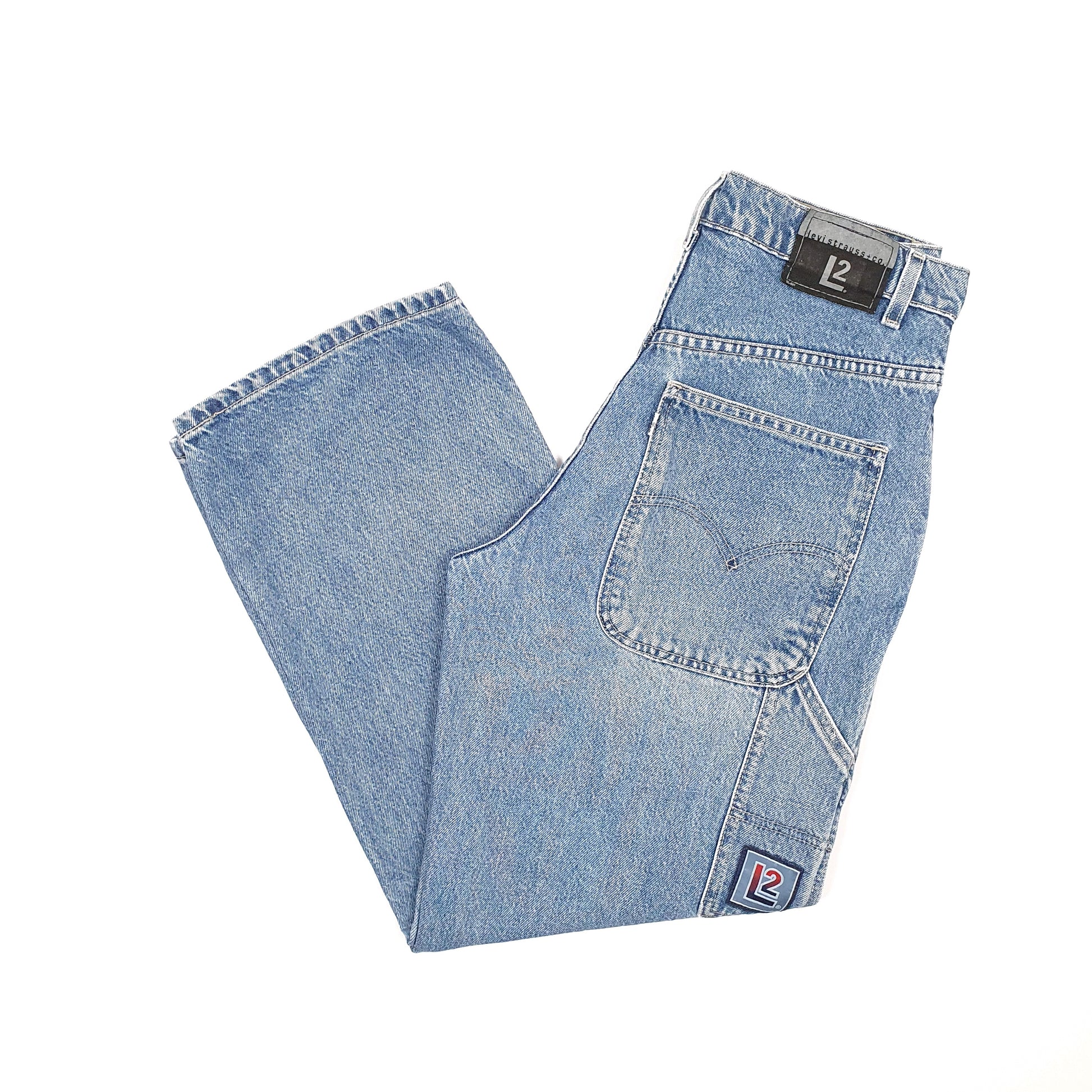 Levis L2 Loose Fit Carpenter Jeans W30 L29 Blue