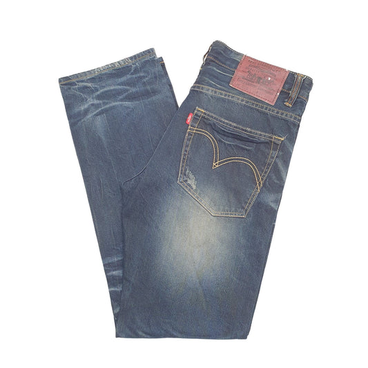 Mens Blue Levis 505 JeansW34 L32