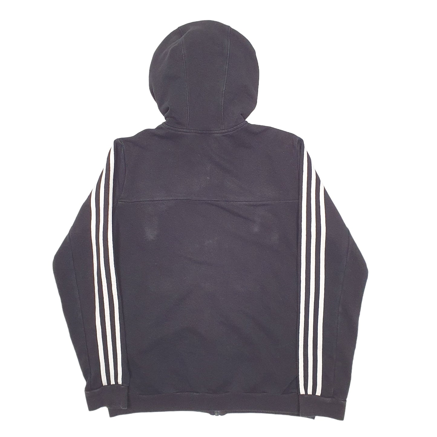 Mens Black Adidas  Full Zip Jumper