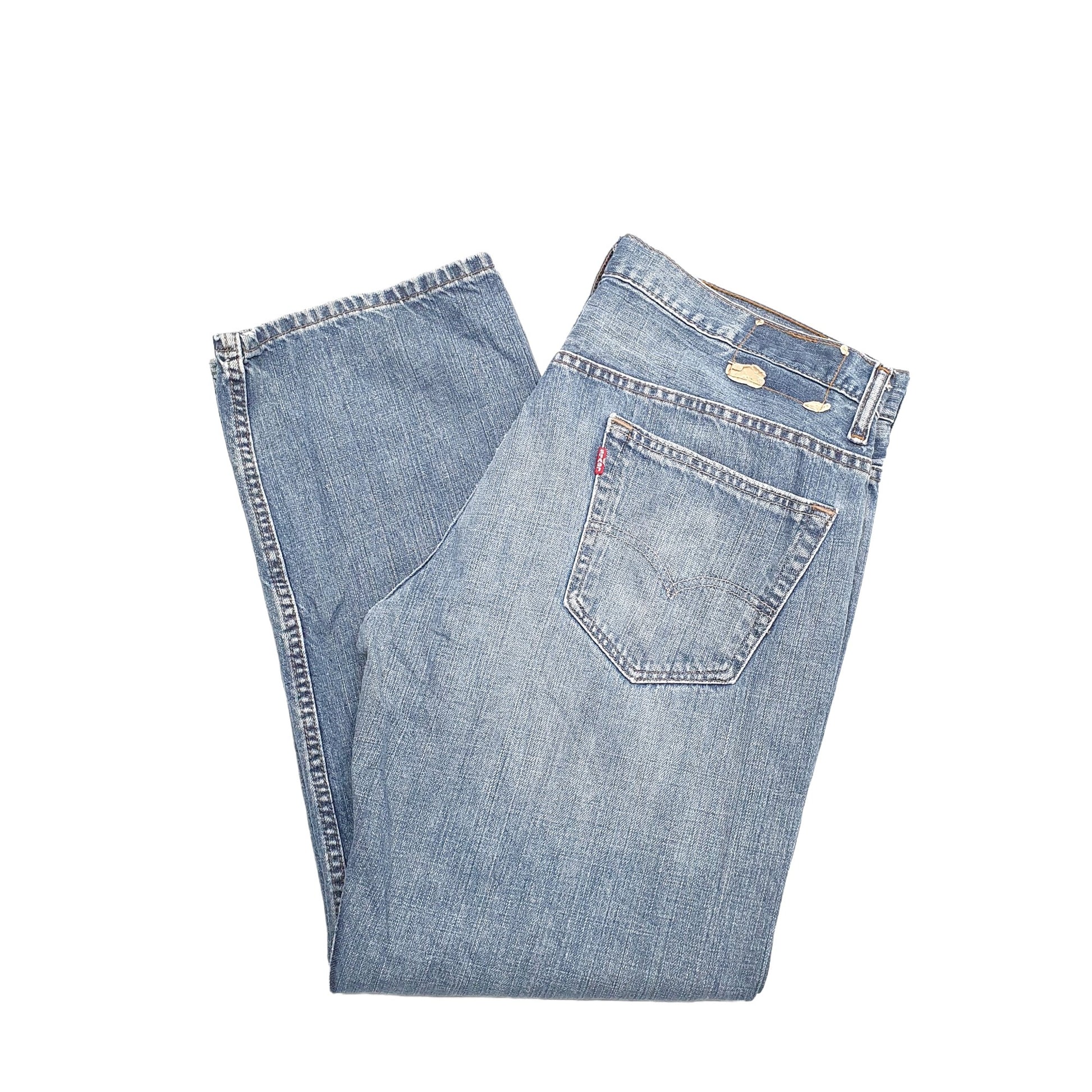 Levis 569 Loose Fit Jeans W36 L28 Blue