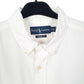 Mens White Ralph Lauren Oxford Long Sleeve Shirt