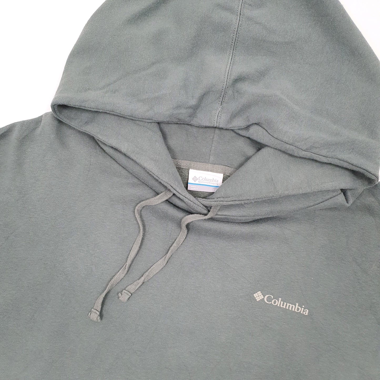 Mens Green Columbia Sportswear  Hoodie Jumper