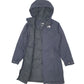 Womens Navy The North Face Longline Trench  Coat