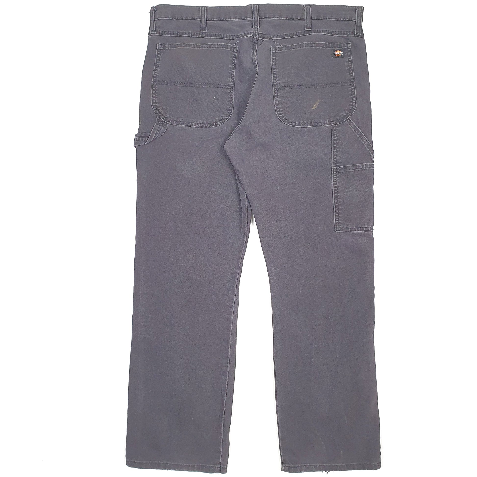Mens Dickies Flex Navy Carpenter Trousers W36 L29 Navy