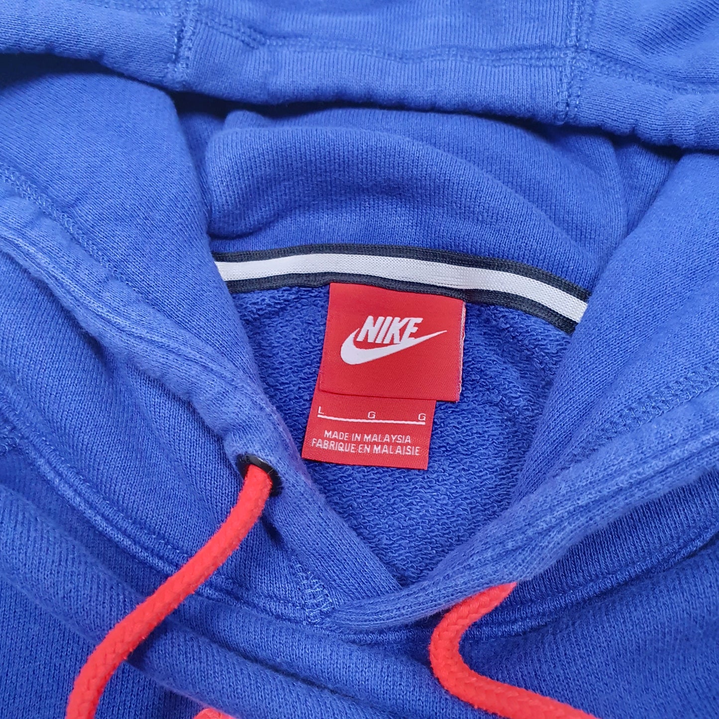 Mens Blue Nike  Hoodie Jumper