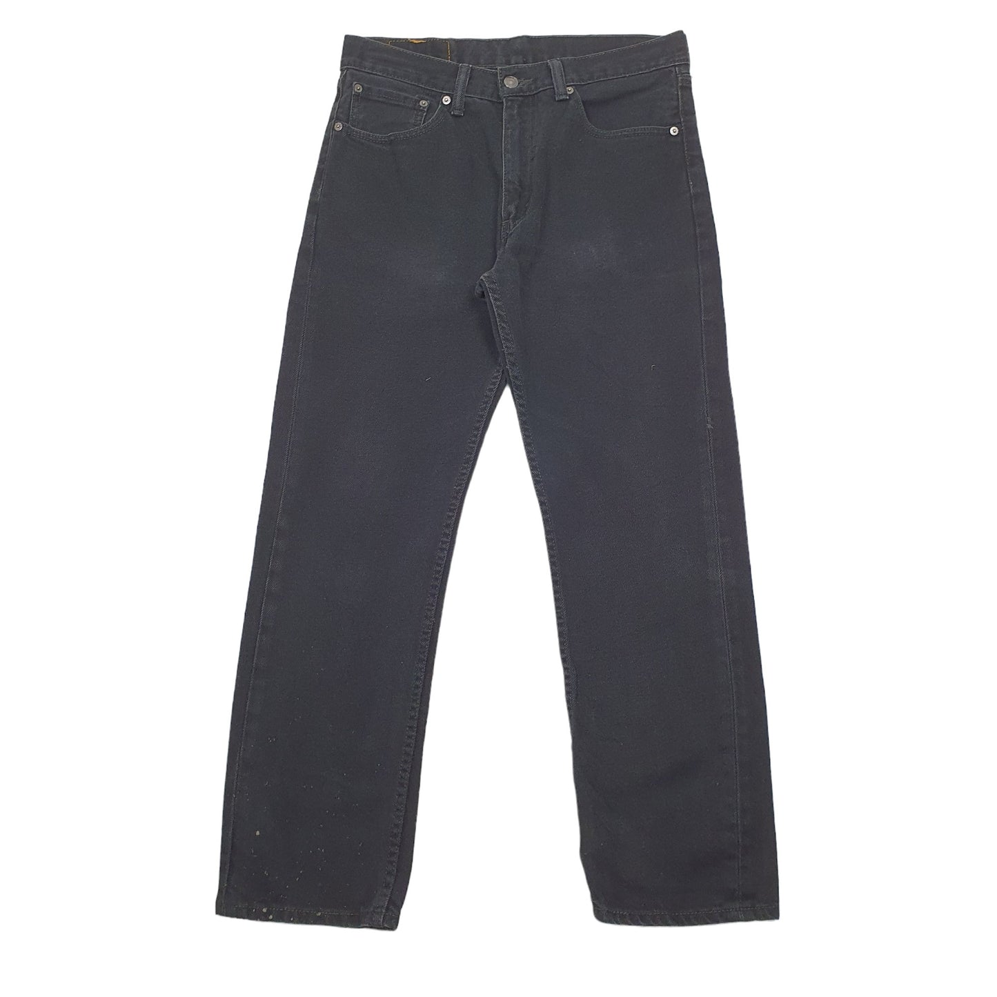 Levis 505 Regular Fit Jeans W32 L30 Black