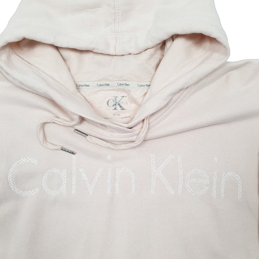 Womens Pink Calvin Klein  Hoodie Jumper