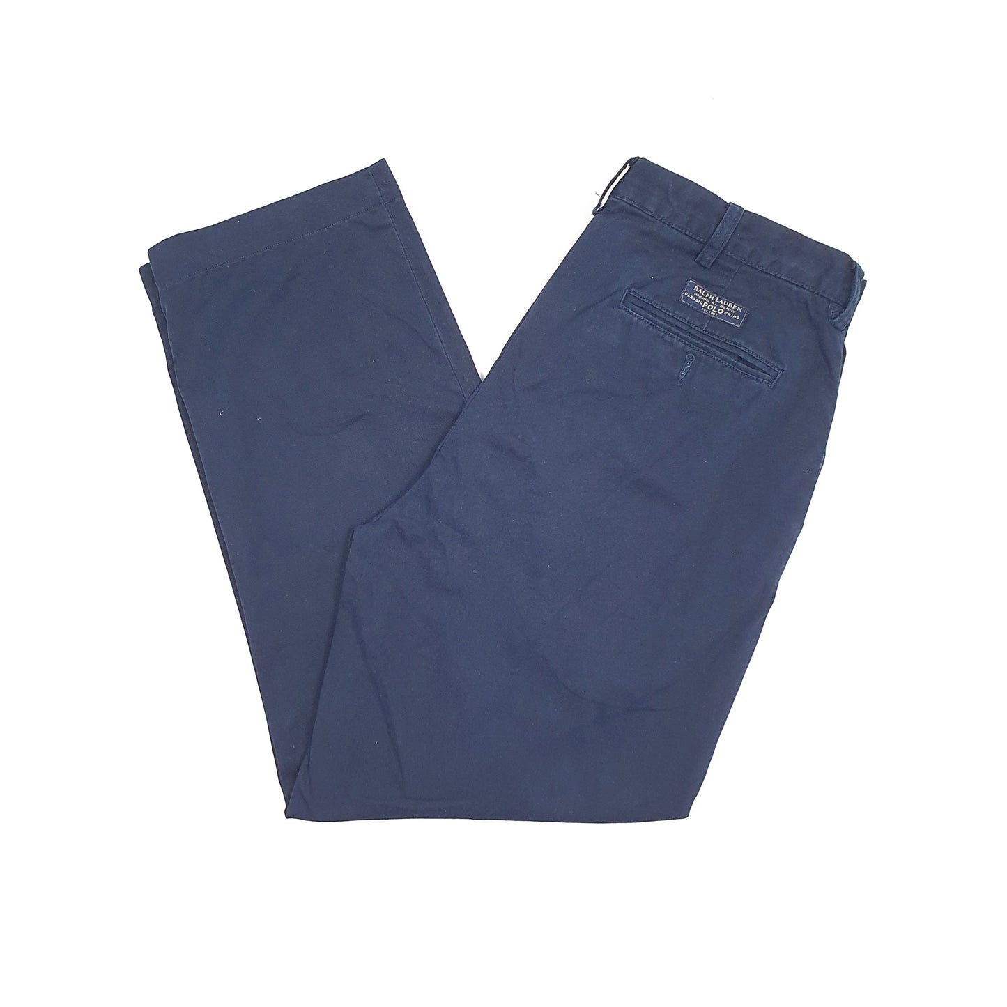 Mens Navy Polo Ralph Lauren Prospect Pant Chino Trousers