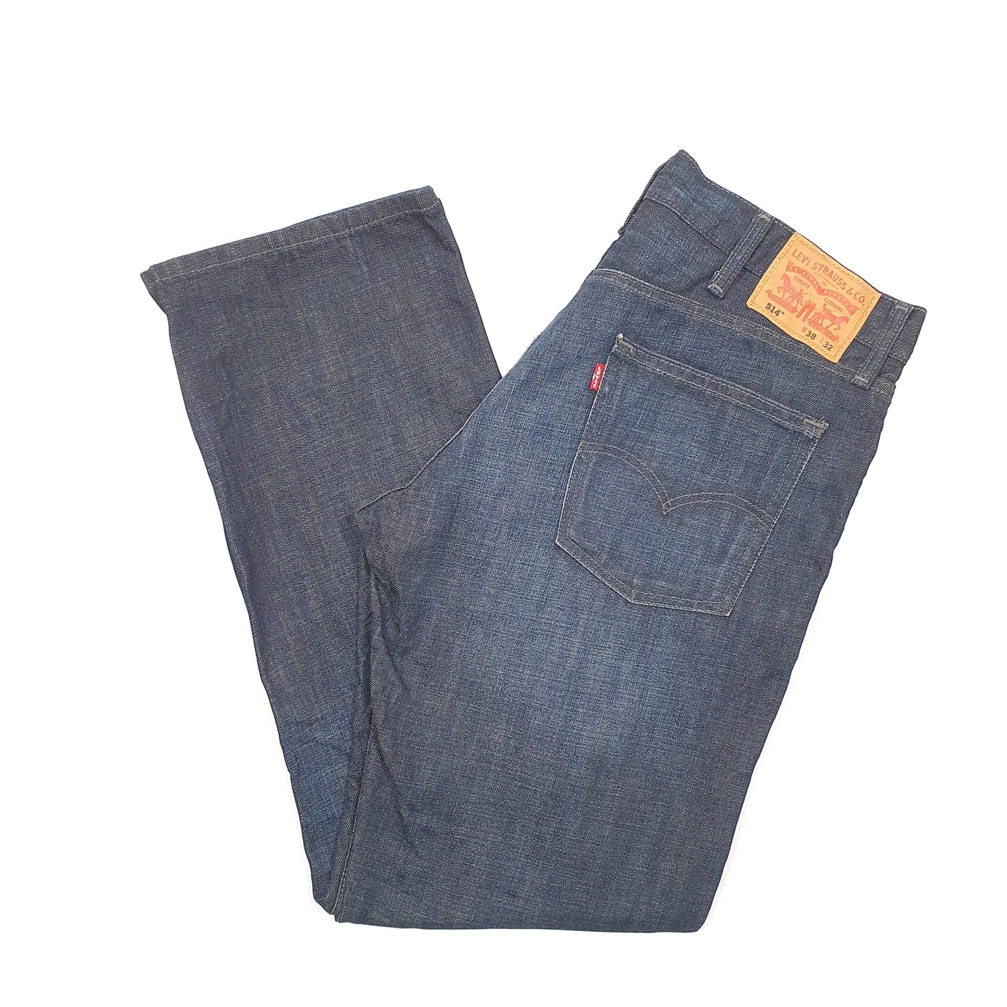 Levis 514 Straight Fit Jeans W38 L31 Blue