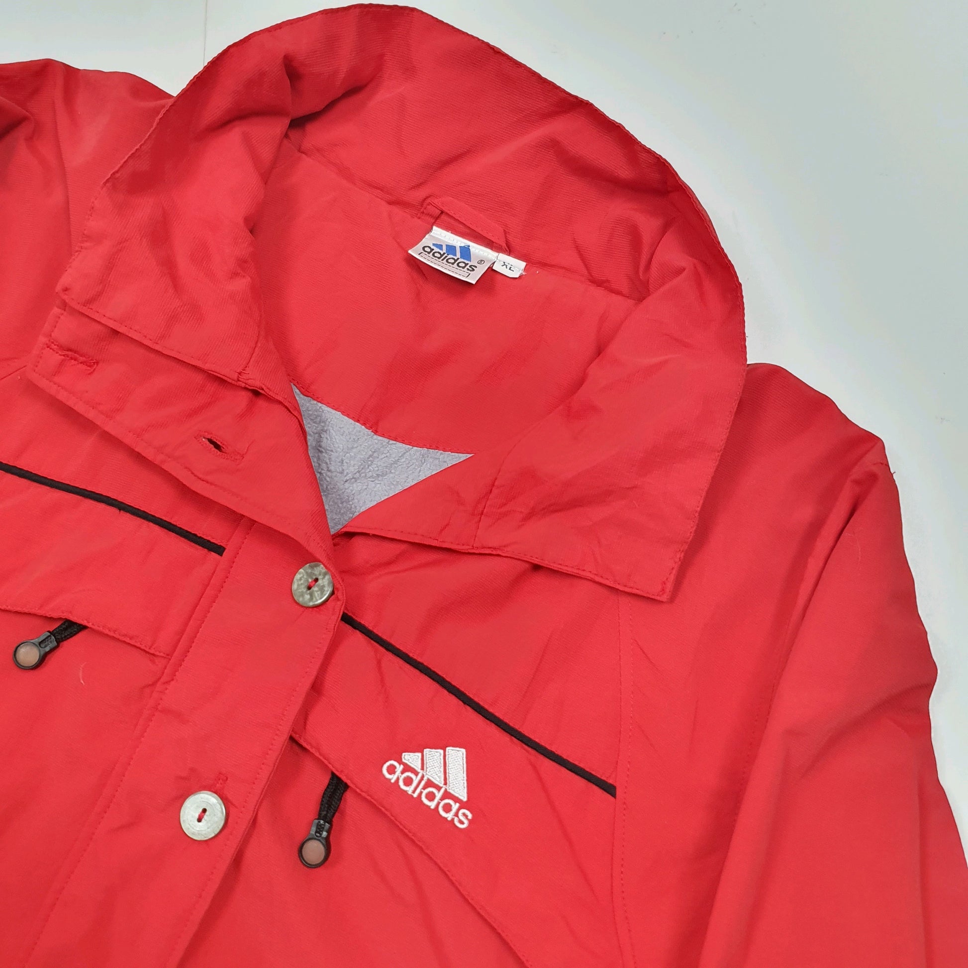 Mens Adidas Jacket Red