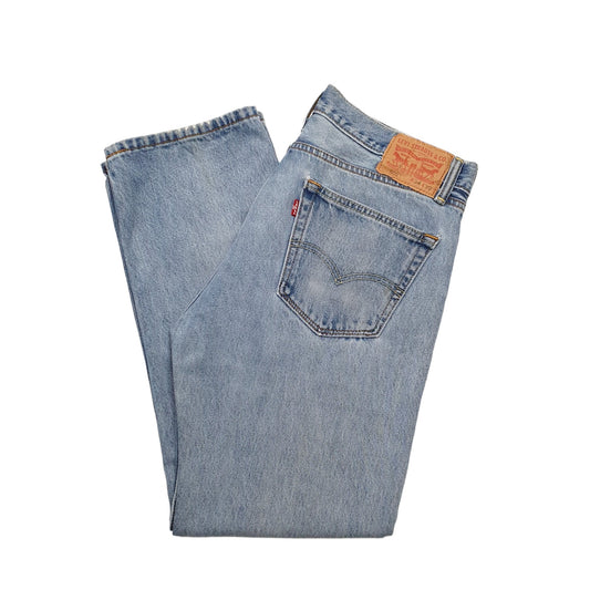 Levis 505 Regular Fit Jeans W34 L30 Blue