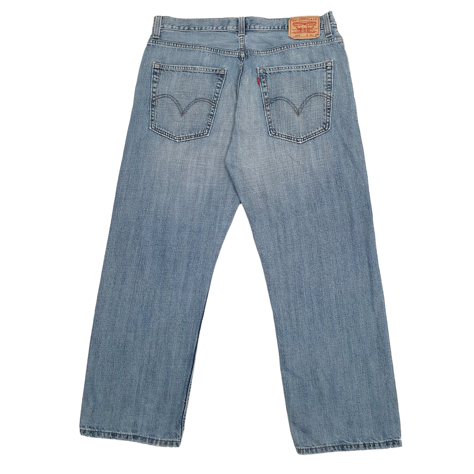 Mens Blue Levis  569 JeansW36 L30