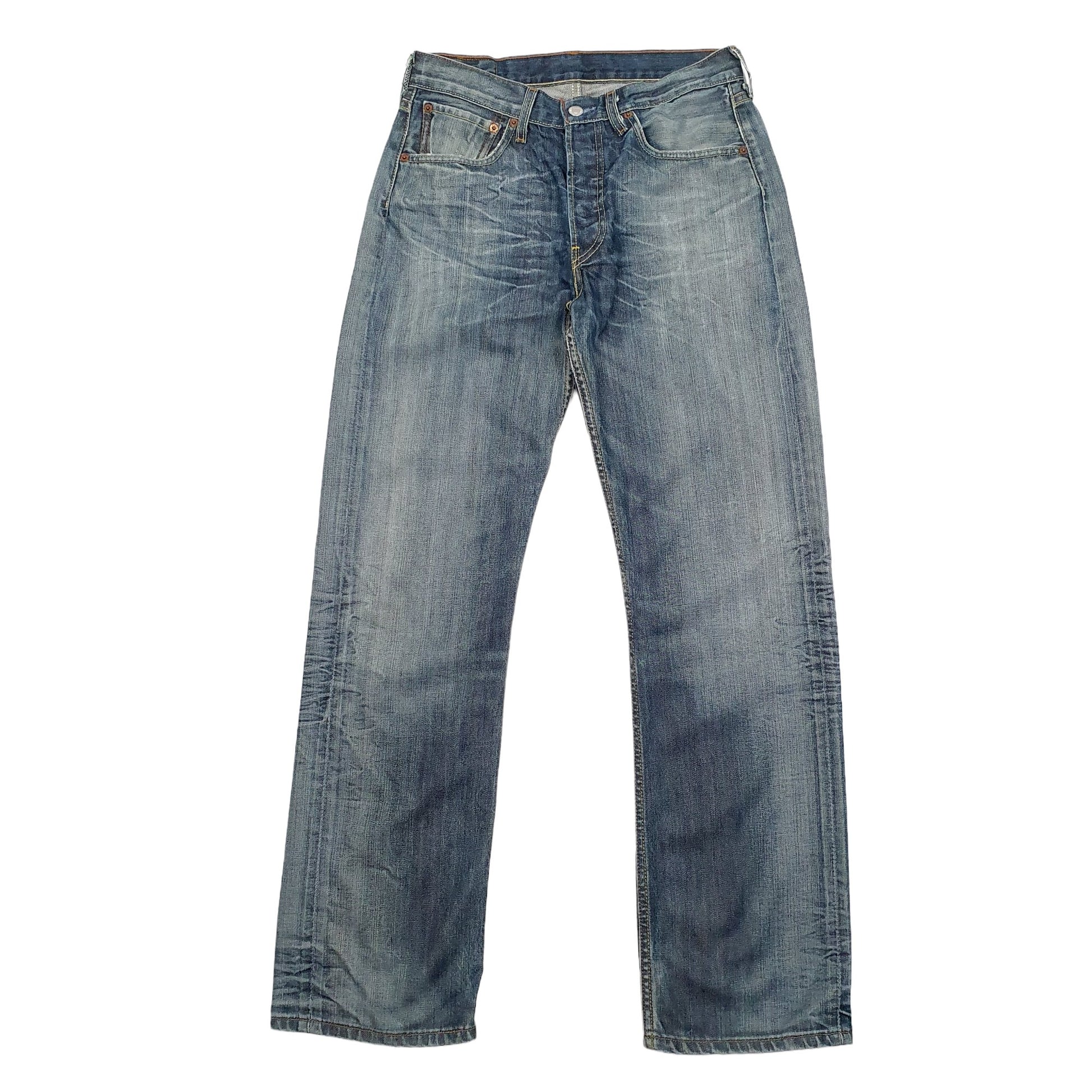 Levis Straight Regular Fit Jeans W29 L31 Blue