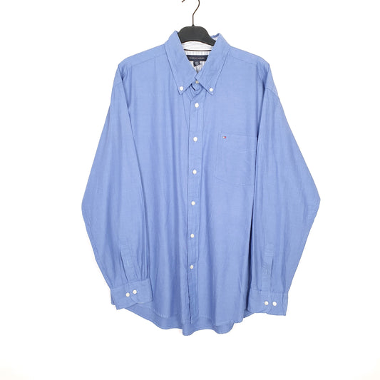 Tommy Hilfiger Long Sleeve Regular Fit Shirt Blue