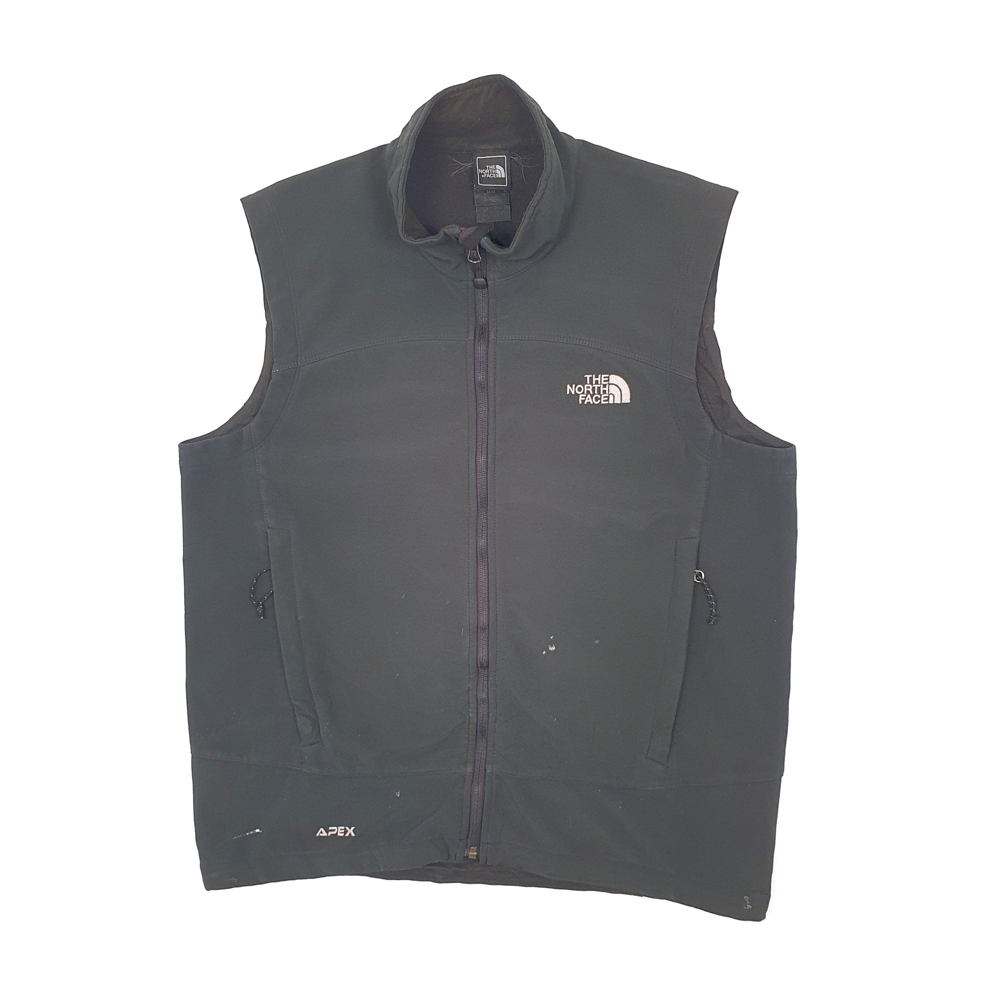 Mens Black The North Face Gilet Hoodie Coat