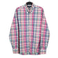 Tommy Hilfiger Long Sleeve Regular Fit Check Shirt Pink