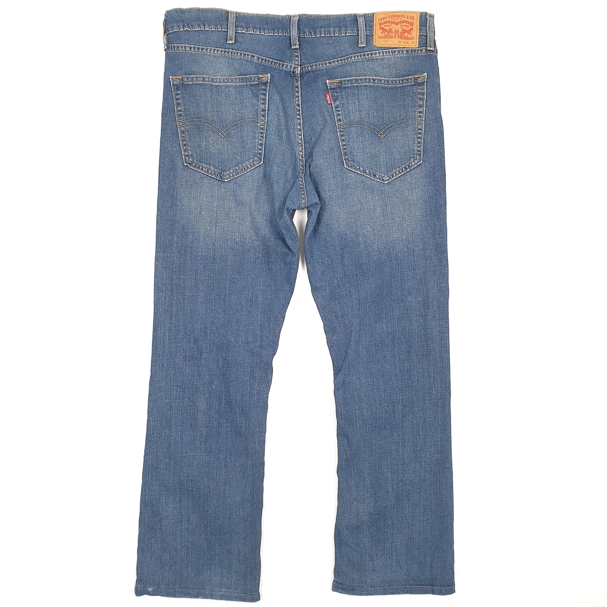 Levis 527 Bootcut Fit Jeans W38 L28 Blue