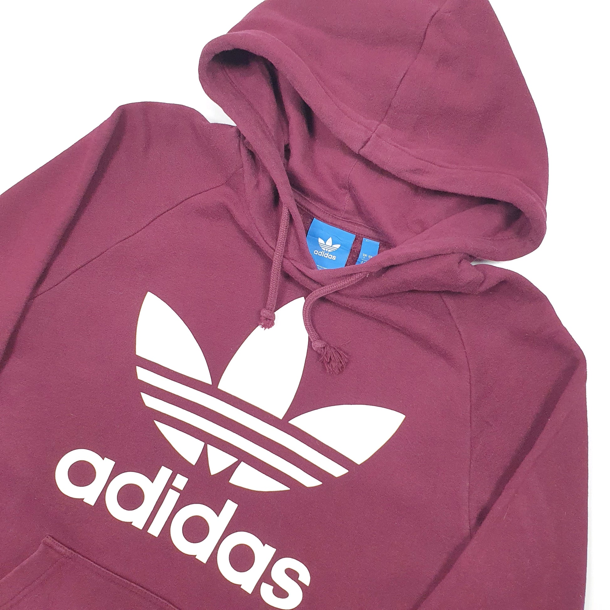 Adidas Originals Hoodie S Burgundy