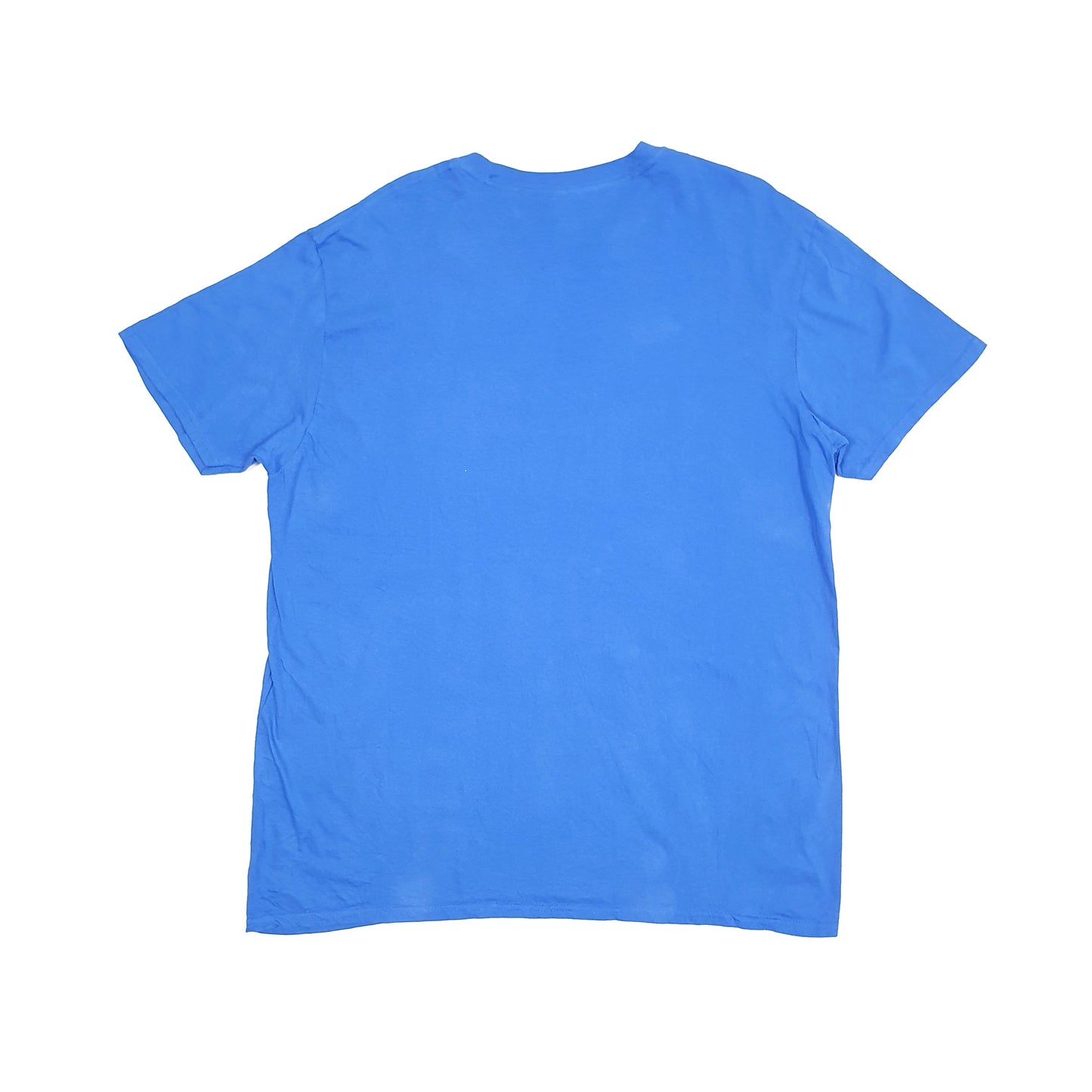Gildan Back in Action Short Sleeve T Shirt Blue