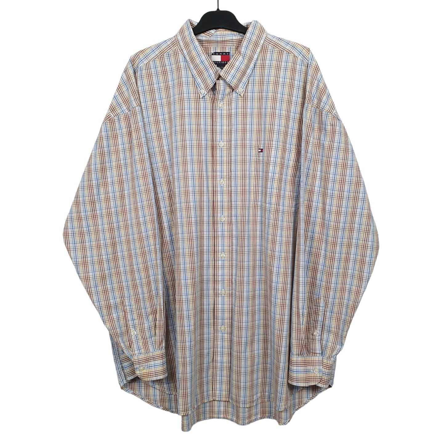 Blue Tommy Hilfiger Long Sleeve Shirt