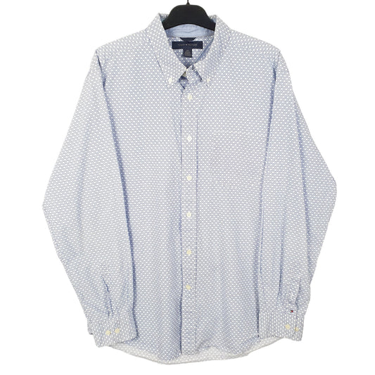 White Tommy Hilfiger Long Sleeve Shirt
